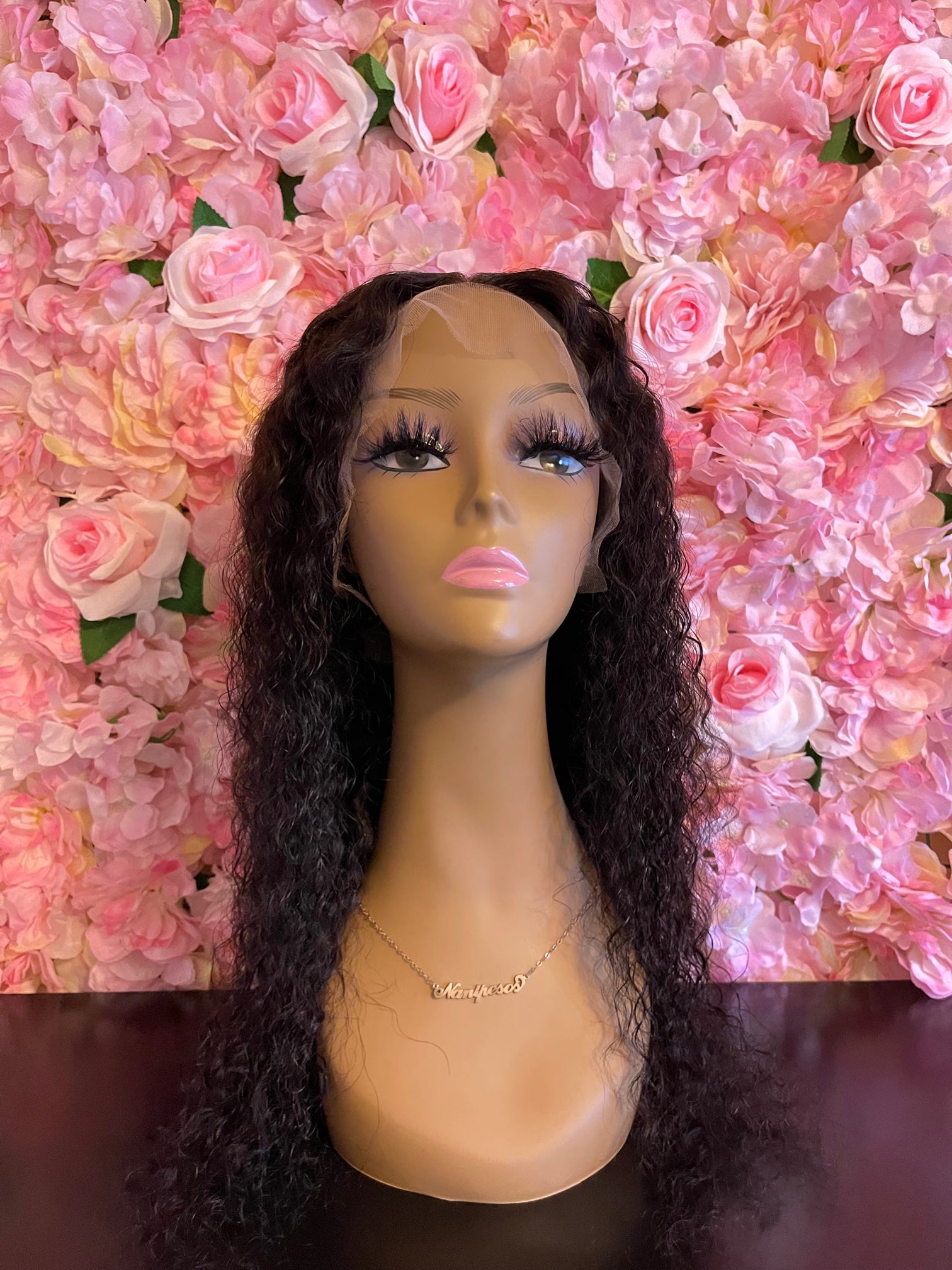 "Lira" Curly Frontal Wig