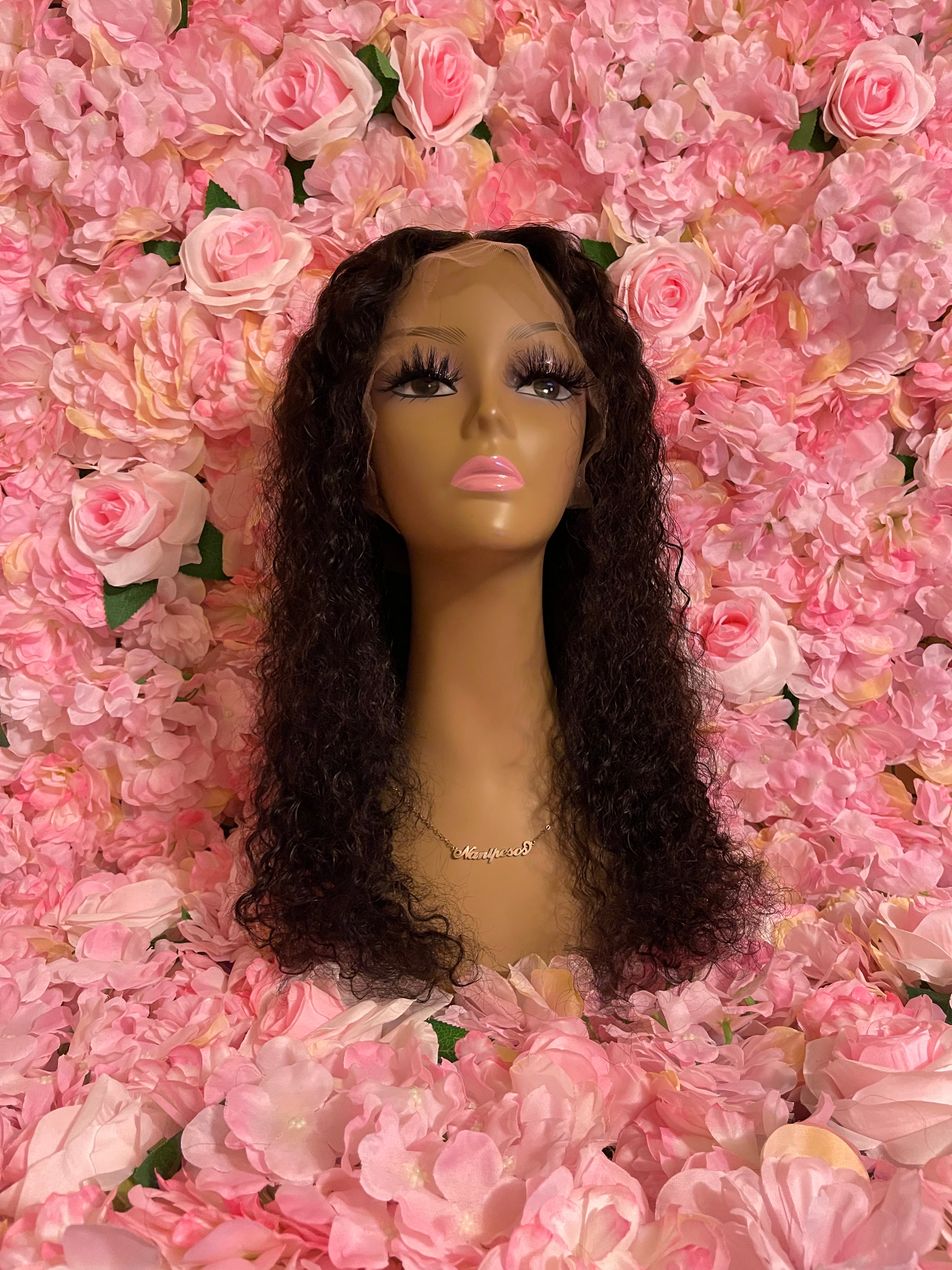 "Lira" Curly Frontal Wig